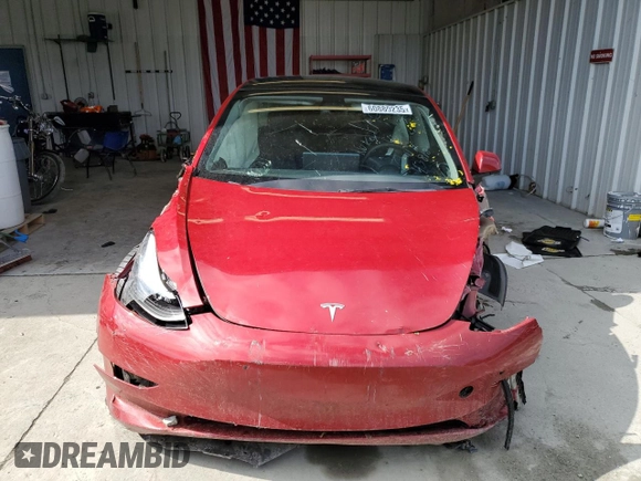 2023 Tesla Model 3 z VIN 5YJ3E1EA6PF458210, wystawiony jako Copart lot #60889235 z przebiegiem Nie podano mil oraz Szkoda całkowita • Salvage title. Historia ofert i sprzedaży dostępna na DreamBid. Obrazek 5.