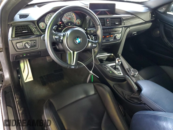 2015 BMW M4 with VIN WBS3R9C54FK335119, listed as a Copart auction lot 42120434 with 57,384 mi miles. Bid and sale history available at carsss.com. Image 8.