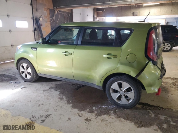 2015 Kia Soul with VIN KNDJN2A21F7765168, listed as a Copart auction lot 45284955 with 109,636 mi miles and Salvage Title. Bid and sale history available at carsss.com. Image 2.