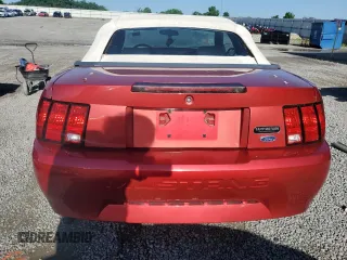2002 Ford Mustang Deluxe с VIN 1FAFP44432F201391, выставлен на аукционе Copart как лот 57533095 с пробегом 105 314 миль миль и Списание • Salvage title. История ставок и продаж доступна на DreamBid. Изображение 6.