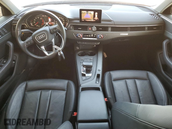 2018 Audi allroad A4 Premium with VIN WA17NAF46JA172488, listed as a Copart auction lot 83491684 with 43,955 mi miles and Salvage Title. Bid and sale history available at DreamBid. Image 8.