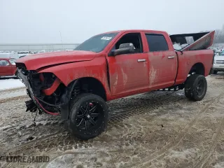 2011 Ram 2500 SLT with VIN 3D7UT2CL5BG583258, listed as a Copart auction lot 86196474 with 222,956 mi miles and Salvage Title. Bid and sale history available at carsss.com. Image 1.