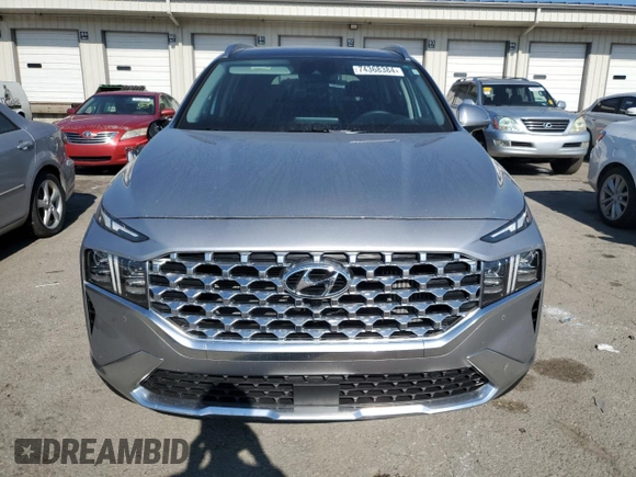 2023 Hyundai Santa Fe Hybrid Limited with VIN 5NMS5DA12PH018504, listed as a Copart auction lot 74368384 with 10,295 mi miles and Salvage Title. Bid and sale history available at carsss.com. Image 5.