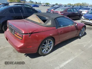 1994 Nissan 300ZX z VIN JN1RZ27D5RX010824, wystawiony jako Copart lot #71235024 z przebiegiem 93 564 mil mil oraz Szkoda całkowita • Salvage title. Historia ofert i sprzedaży dostępna na DreamBid. Obrazek 3.