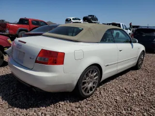 2005 Audi A4 1.8T with VIN WAUBC48H45K020746, listed as a Copart auction lot 43998915 with 71,790 mi miles and Clean Title. Bid and sale history available at carsss.com. Image 3.