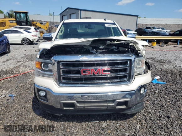 2014 GMC Sierra 1500 SLT with VIN 3GTP1VEC7EG485851, listed as a Copart auction lot 52420915 with 209,806 mi miles and Salvage title. Bid and sale history available at DreamBid. Image 5.