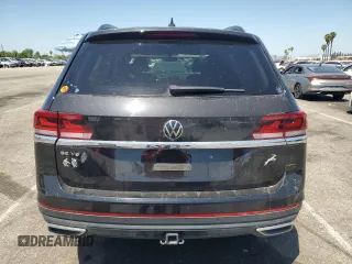 2022 Volkswagen Atlas SE with VIN 1V2JR2CA4NC515503, listed as a Copart auction lot 57898755 with 27,023 mi miles and Salvage title. Bid and sale history available at DreamBid. Image 6.