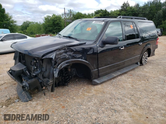 2017 Ford Expedition Max XLT z VIN 1FMJK1HT0HEA05860, wystawiony jako Copart lot #58889665 z przebiegiem 236 009 mil mil oraz Szkoda całkowita • Salvage title. Historia ofert i sprzedaży dostępna na DreamBid. Obrazek 1.