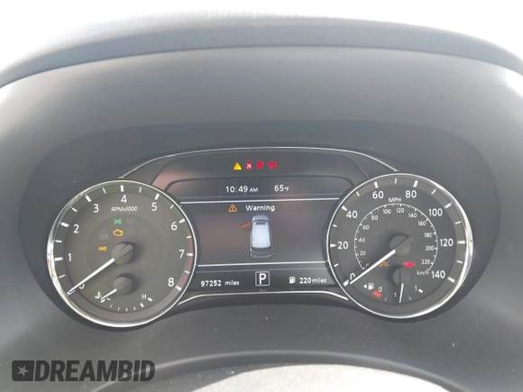2020 Infiniti QX80 LUXE with VIN JN8AZ2NE6L9251314, listed as a IAAI auction lot 41520416 with 97,252 mi miles. Bid and sale history available at carsss.com. Image 7.