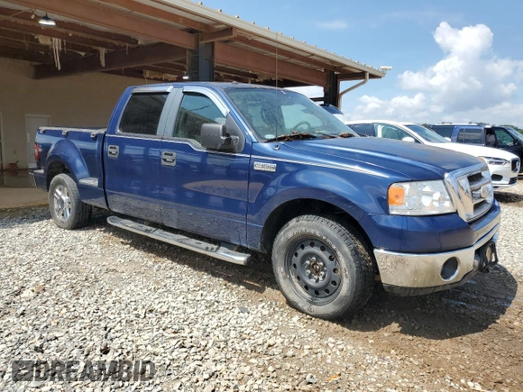 2007 Ford F-150 XLT with VIN 1FTPW02517KC20445, listed as a Copart auction lot 64769485 with 155,025 mi miles and Clean title. Bid and sale history available at DreamBid. Image 4.