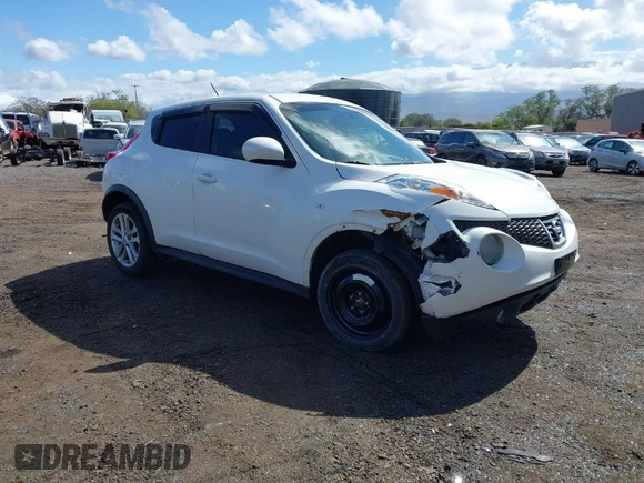 2014 Nissan Juke S with VIN JN8AF5MR6ET355970, listed as a IAAI auction lot 41516806 with 65,934 mi miles. Bid and sale history available at carsss.com. Image 1.