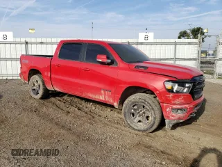 2020 Ram 1500 Big Horn with VIN 1C6SRFFM5LN180375, listed as a Copart auction lot 82192923 with 0 mi miles. Bid and sale history available at carsss.com. Image 4.