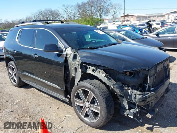 2017 GMC Acadia Denali with VIN 1GKKNXLS9HZ158624, listed as a IAAI auction lot 41823104 with 160,958 mi miles and . Bid and sale history available at carsss.com. Image 1.