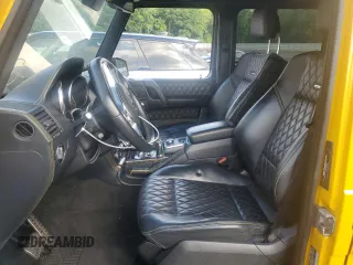 2017 Mercedes-Benz G 63 AMG with VIN WDCYC7DF0HX263541, listed as a Copart auction lot 61446875 with 54,680 mi miles and Salvage title. Bid and sale history available at DreamBid. Image 7.