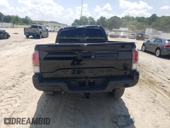 2020 Toyota Tacoma SR5 with VIN 3TMDZ5BN8LM090576, listed as a Copart auction lot 62217495 with 29,996 mi miles and Salvage title. Bid and sale history available at DreamBid. Image 6.