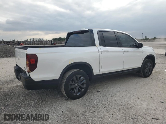 2023 Honda Ridgeline Sport z VIN 5FPYK3F17PB059645, wystawiony jako Copart lot #46273965 z przebiegiem 24 861 mil mil oraz Szkoda całkowita • Salvage title. Historia ofert i sprzedaży dostępna na DreamBid. Obrazek 3.