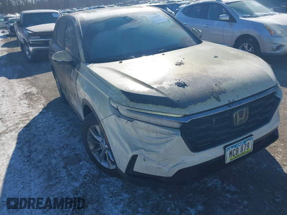 2024 Honda CR-V EX-L with VIN 2HKRS4H74RH453676, listed as a IAAI auction lot 41620203 with 8,806 mi miles. Bid and sale history available at carsss.com. Image 6.