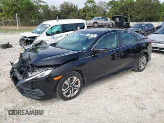 2017 Honda Civic Sedan LX with VIN 19XFC2F59HE078988, listed as a Copart auction lot 78674754 with 99,476 mi miles and Salvage Title. Bid and sale history available at carsss.com. Image 1.