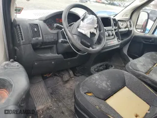 2017 Ram ProMaster Cargo Van with VIN 3C6TRVDG7HE539748, listed as a Copart auction lot 50065105 with 75,054 mi miles and Salvage Title. Bid and sale history available at carsss.com. Image 8.