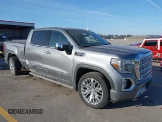 2020 GMC Sierra 1500 Denali with VIN 1GTU9FEL9LZ362325, listed as a IAAI auction lot 41770639 with 51,820 mi miles and . Bid and sale history available at carsss.com. Image 1.