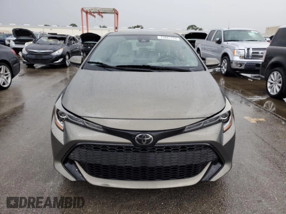 2019 Toyota Corolla Hatchback SE with VIN JTNK4RBE8K3054895, listed as a Copart auction lot 73881724 with 52,557 mi miles and Non Repairable. Bid and sale history available at carsss.com. Image 5.