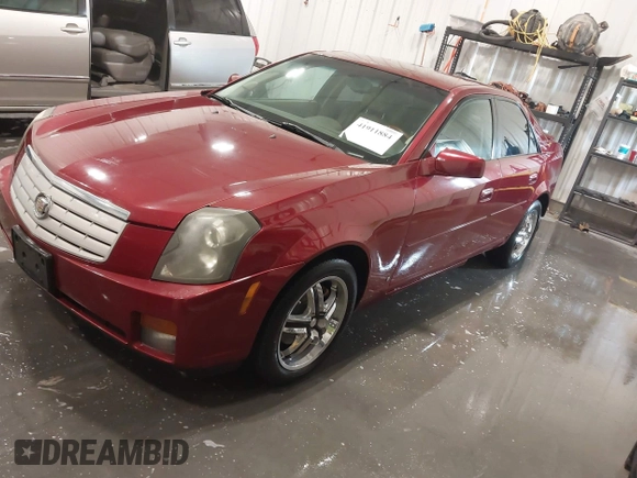 2006 Cadillac CTS with VIN 1G6DM57T560167128, listed as a IAAI auction lot 41911884 with 129,678 mi miles. Bid and sale history available at carsss.com. Image 2.