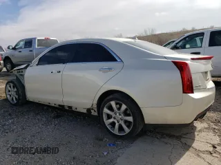 2014 Cadillac ATS Standard AWD with VIN 1G6AG5RX6E0168829, listed as a Copart auction lot 48019265 with 142,807 mi miles and Salvage title. Bid and sale history available at DreamBid. Image 2.