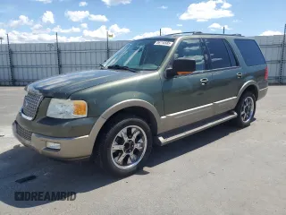 2003 Ford Expedition Eddie Bauer with VIN 1FMFU17L23LC45403, listed as a Copart auction lot 56716585 with 226,526 mi miles and Salvage title. Bid and sale history available at DreamBid. Image 1.