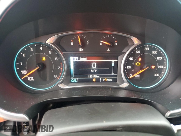2016 Chevrolet Malibu LT with VIN 1G1ZE5ST6GF176984, listed as a Copart auction lot 83893314 with 135,170 mi miles and Salvage Title. Bid and sale history available at DreamBid. Image 9.