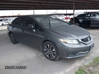2015 Honda Civic EX with VIN 19XFB2F87FE060631, listed as a IAAI auction lot 41943697 with Not Provided miles and . Bid and sale history available at carsss.com. Image 1.