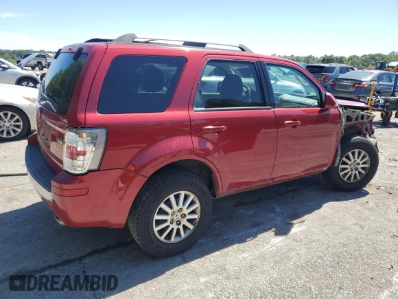 2011 Mercury Mariner Premier with VIN 4M2CN8HG0BKJ08313, listed as a Copart auction lot 57630215 with 188,818 mi miles and Salvage title. Bid and sale history available at DreamBid. Image 3.