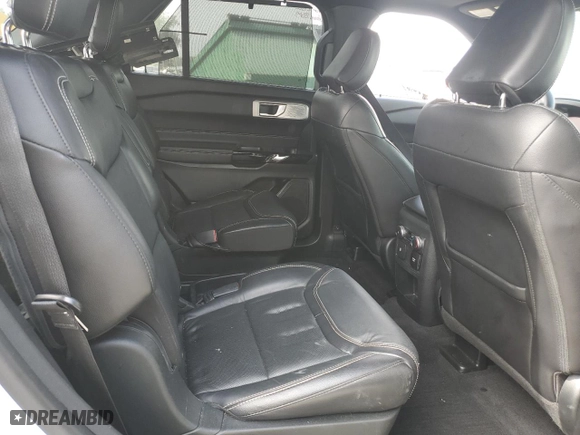 2021 Ford Explorer ST with VIN 1FM5K8GC3MGB40583, listed as a Copart auction lot 44559835 with 61,464 mi miles and Salvage Title. Bid and sale history available at carsss.com. Image 10.