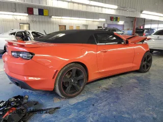 2020 Chevrolet Camaro 1LT with VIN 1G1FB3DX4L0145505, listed as a Copart auction lot 41335665 with 48,739 mi miles and Salvage Title. Bid and sale history available at carsss.com. Image 3.