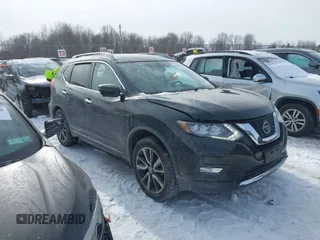 2019 Nissan Rogue SL with VIN 5N1AT2MV7KC726626, listed as a IAAI auction lot 41460387 with 54,739 mi miles. Bid and sale history available at carsss.com. Image 1.
