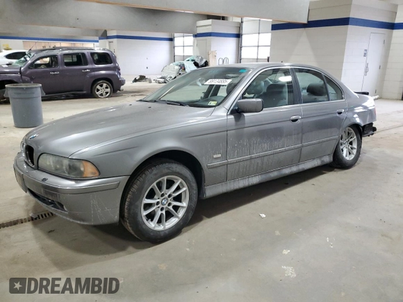 2003 BMW 5 Series 525i z VIN WBADT43433G034943, wystawiony jako Copart lot #89134895 z przebiegiem Nie podano mil oraz Szkoda całkowita • Salvage title. Historia ofert i sprzedaży dostępna na DreamBid. Obrazek 1.