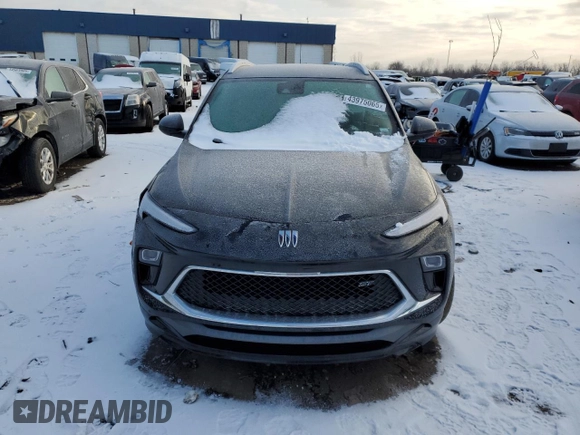 2024 Buick Encore GX Sport Touring with VIN KL4AMESL3RB076000, listed as a Copart auction lot 43975065 with 16,433 mi miles and Salvage title. Bid and sale history available at DreamBid. Image 5.
