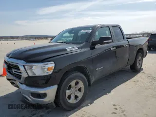 2020 Ram 1500 Big Horn with VIN 1C6RREBTXLN121196, listed as a Copart auction lot 44034035 with 80,849 mi miles and Salvage Title. Bid and sale history available at carsss.com. Image 1.