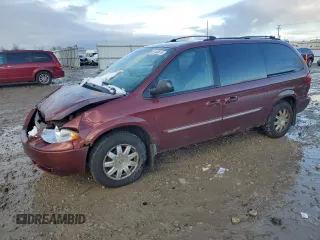 2007 Chrysler Town & Country LWB Touring with VIN 2A4GP54L17R197802, listed as a Copart auction lot 81558614 with 192,938 mi miles and Clean Title. Bid and sale history available at carsss.com. Image 1.