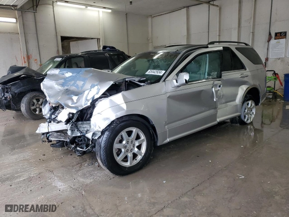 2006 Cadillac SRX with VIN 1GYEE637560182266, listed as a Copart auction lot 85442934 with NaN miles and Salvage Title. Bid and sale history available at carsss.com. Image 1.