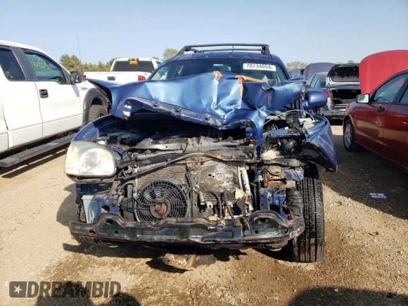 2006 Hyundai Santa Fe GLS with VIN KM8SC73D36U101439, listed as a Copart auction lot 70234054 with 0 mi miles and Salvage Title. Bid and sale history available at carsss.com. Image 5.