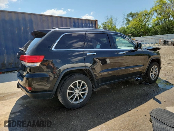 2014 Jeep Grand Cherokee Limited with VIN 1C4RJFBG1EC339499, listed as a Copart auction lot 62669965 with 134,845 mi miles and Non repairable. Bid and sale history available at DreamBid. Image 3.