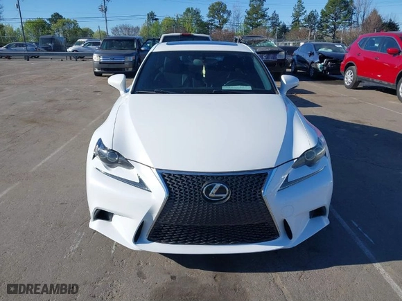 2014 Lexus IS 350 with VIN JTHBE1D26E5008706, listed as a IAAI auction lot 41816475 with 129,670 mi miles. Bid and sale history available at carsss.com. Image 12.