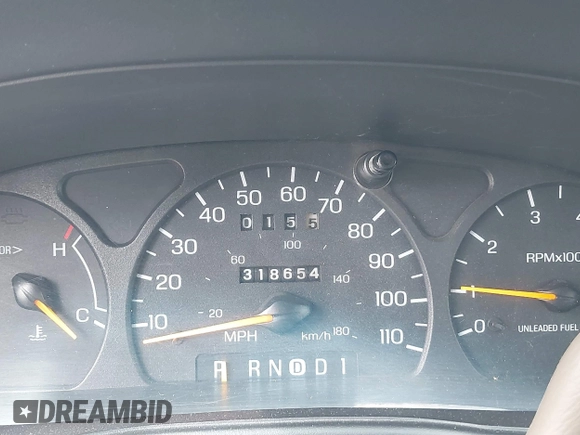 1998 Ford Taurus with VIN 1FAFP57U8WG275844, listed as a IAAI auction lot 42426107 with 318,654 mi miles and . Bid and sale history available at DreamBid. Image 7.