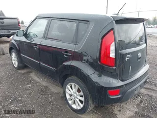 2012 Kia Soul + with VIN KNDJT2A68C7748646, listed as a IAAI auction lot 42072847 with 129,357 mi miles. Bid and sale history available at carsss.com. Image 3.