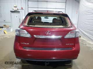 2010 Lexus RX 350 z VIN 2T2BK1BA2AC061545, wystawiony jako Copart lot #55592715 z przebiegiem 99 819 mil mil oraz Szkoda całkowita • Salvage title. Historia ofert i sprzedaży dostępna na DreamBid. Obrazek 6.