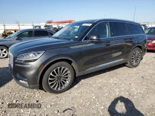 2020 Lincoln Aviator Reserve z VIN 5LM5J7WC1LGL02236, wystawiony jako Copart lot #51101945 z przebiegiem 91 497 mil mil oraz Szkoda całkowita • Salvage title. Historia ofert i sprzedaży dostępna na DreamBid. Obrazek 1.