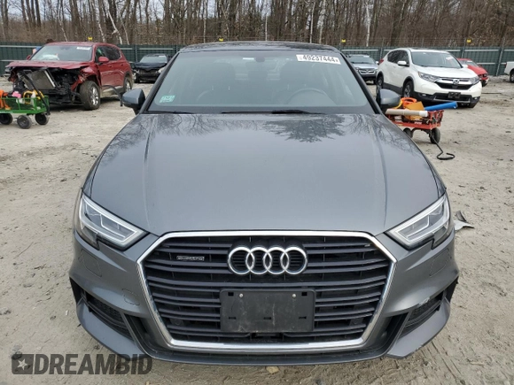 2018 Audi A3 Sedan Premium Plus with VIN WAUJ8GFF5J1041167, listed as a Copart auction lot 49237444 with 75,426 mi miles and Salvage Title. Bid and sale history available at carsss.com. Image 5.