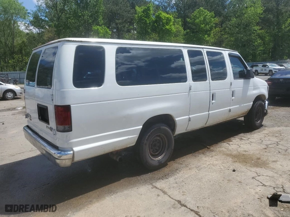 2012 Ford Econoline Wagon XL with VIN 1FBSS3BL5CDA01156, listed as a Copart auction lot 50744455 with 386,889 mi miles and Salvage Title. Bid and sale history available at carsss.com. Image 3.