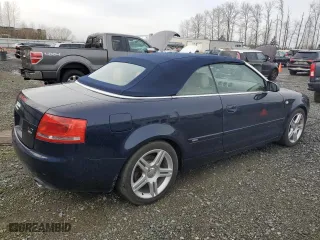 2007 Audi A4 2.0T with VIN WAUAF48H27K017866, listed as a Copart auction lot 86178714 with 66,146 mi miles and Salvage Title. Bid and sale history available at carsss.com. Image 3.
