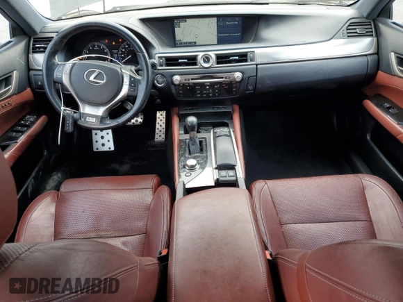 2015 Lexus GS 350 with VIN JTHBE1BL8FA007254, listed as a Copart auction lot 42392735 with 187,338 mi miles and Salvage Title. Bid and sale history available at carsss.com. Image 8.